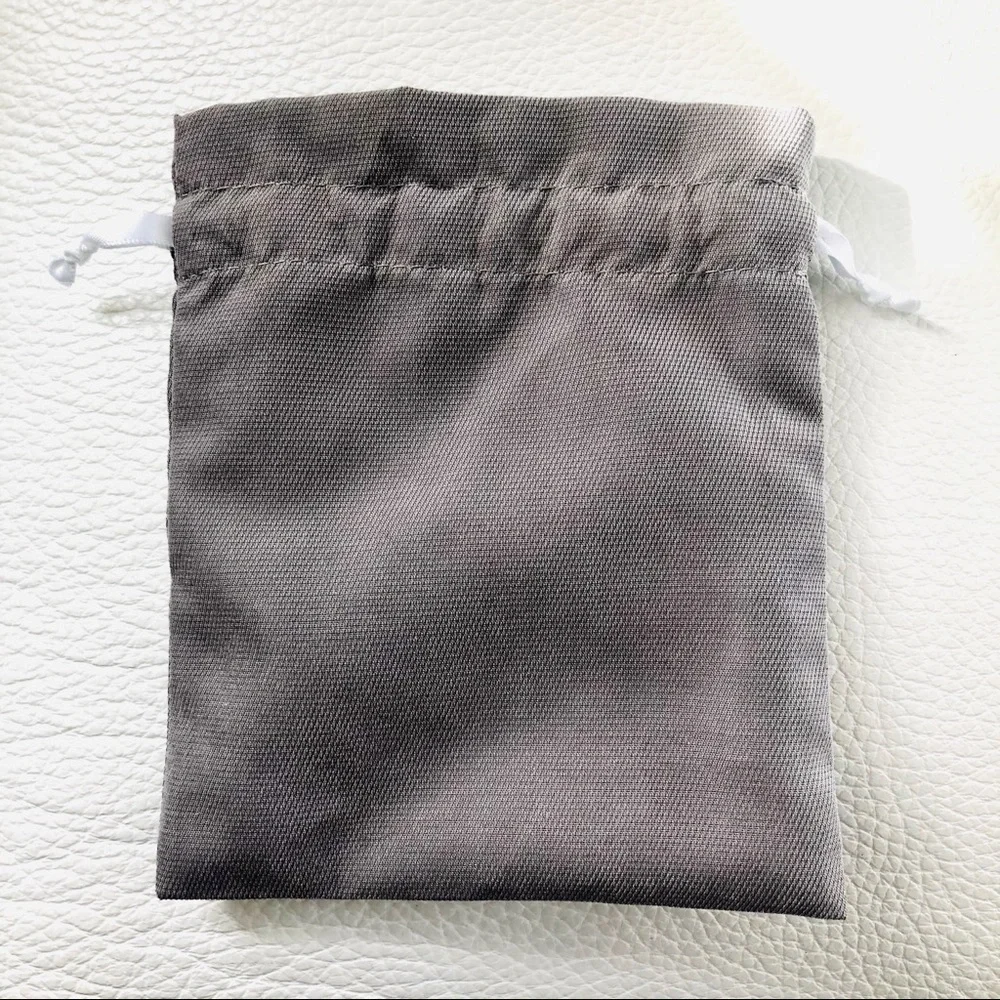 Dior Small Grey Fabric Pouch